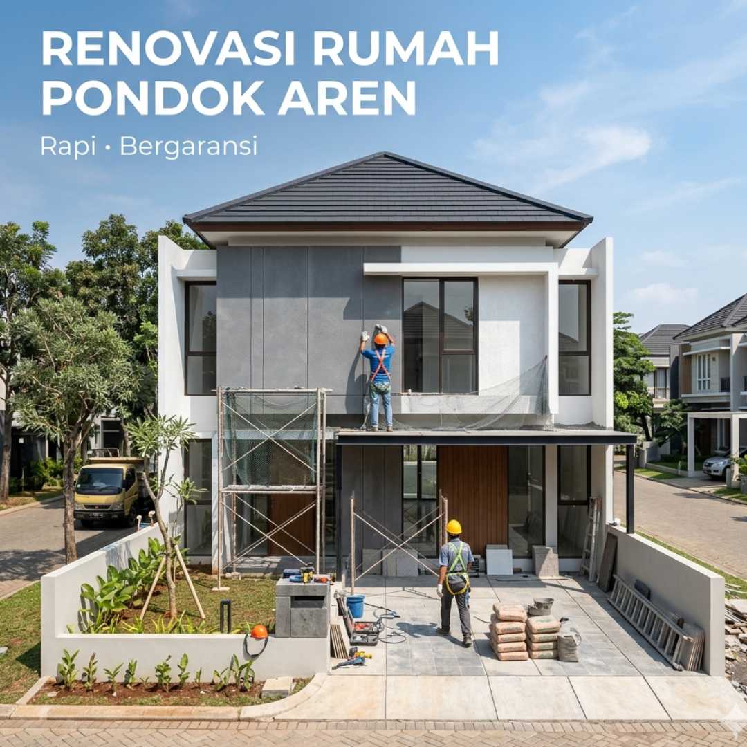 renovasi rumah pondok aren tangsel