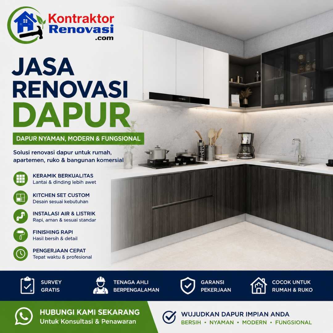 jasa renovasi dapur