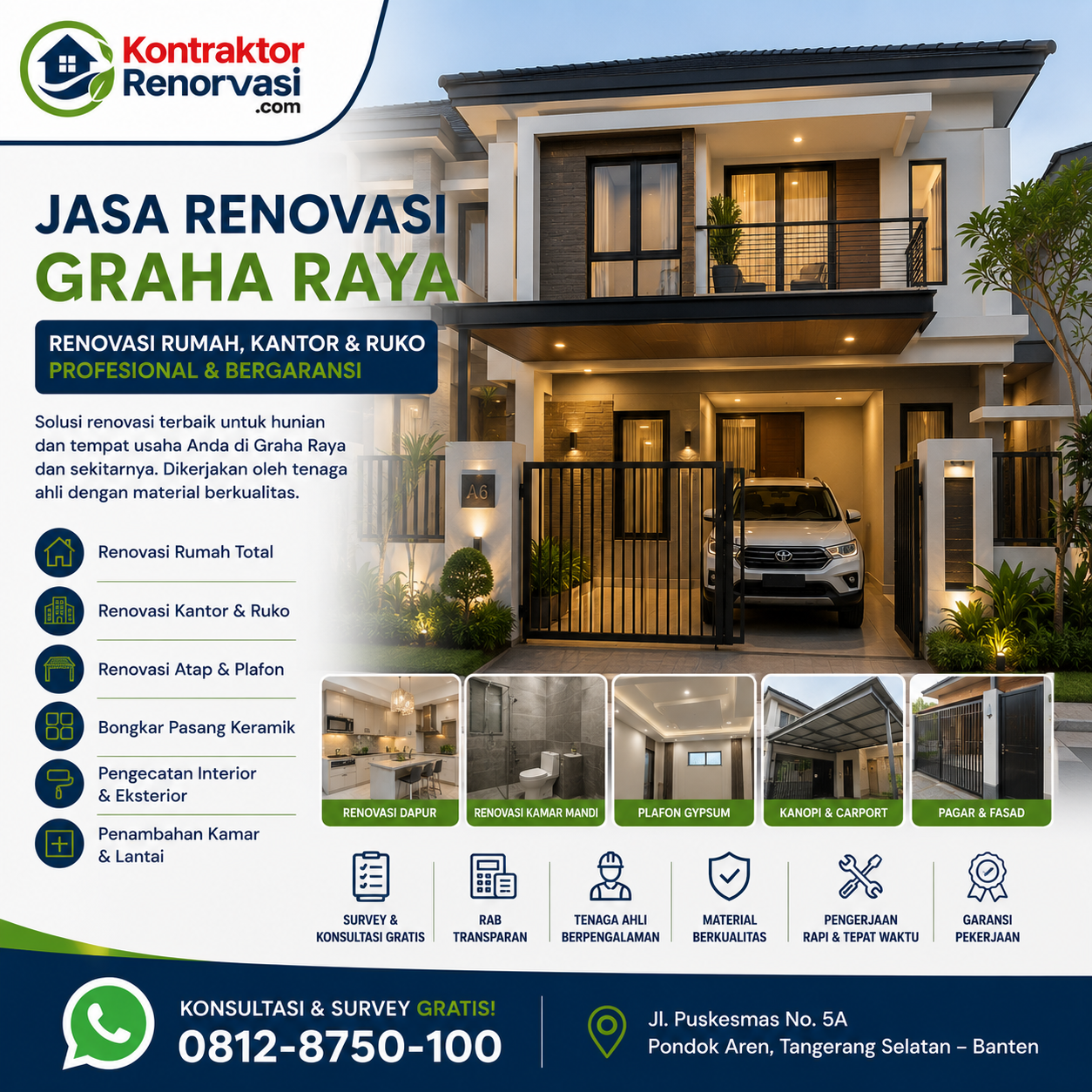 Jasa Renovasi Graha Raya