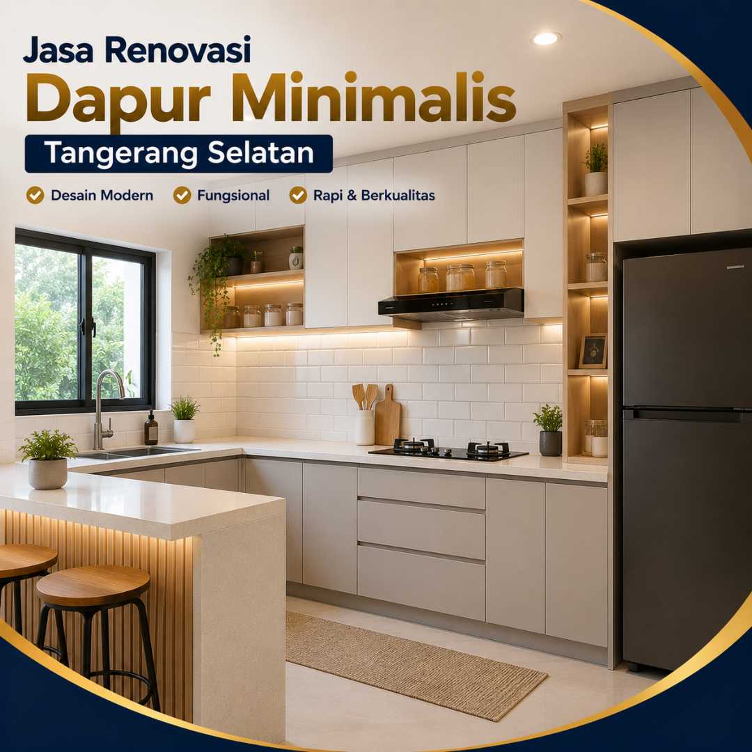 renovasi dapur Tangerang Selatan