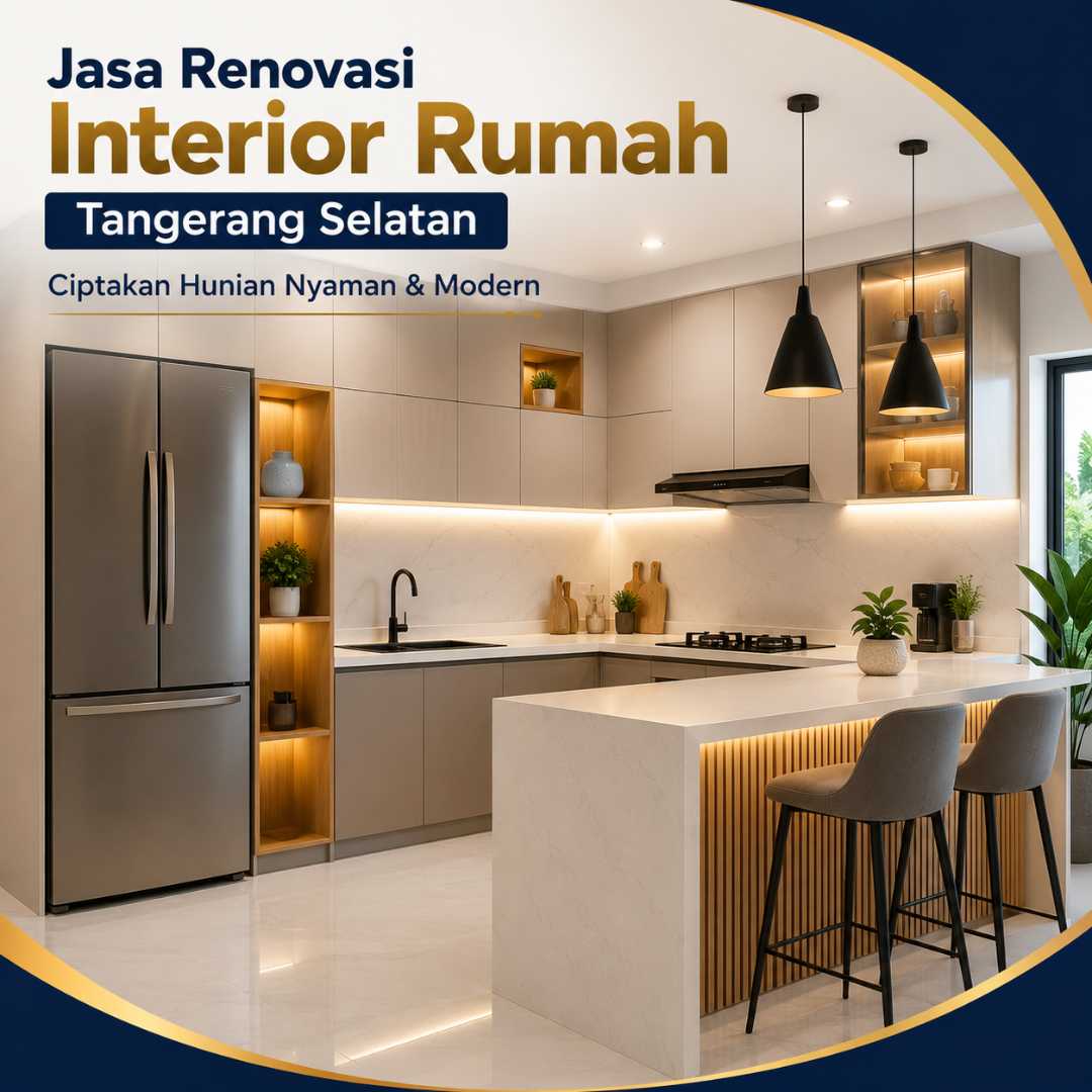 renovasi interior rumah Tangerang Selatan